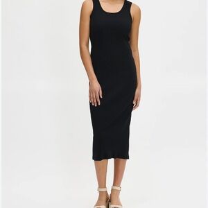 DKNY Black Sheath Dress Women’s Size Medium – 90s Style, Excellent Condition